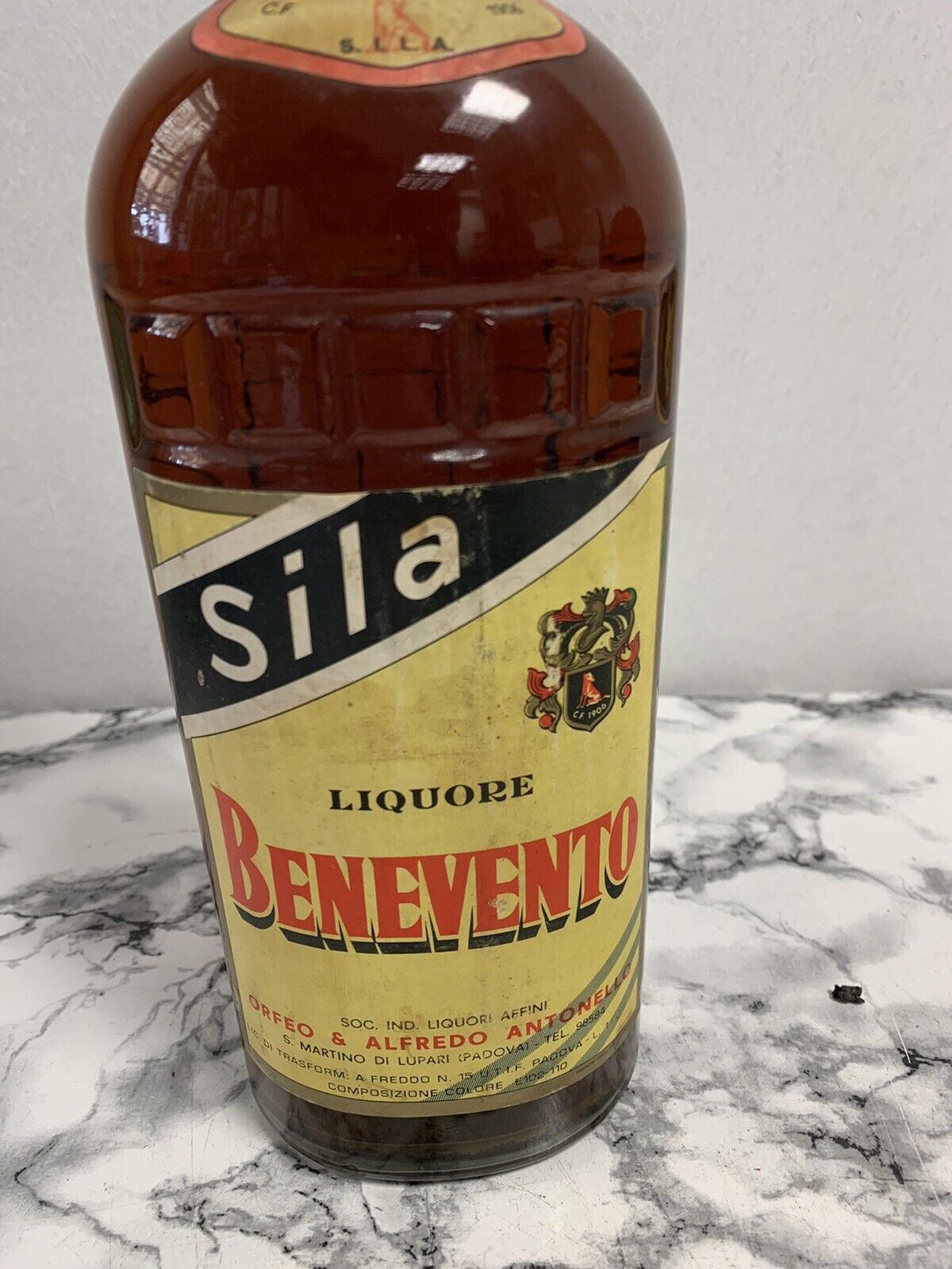 Benevento Sila Liqueur Bottle - Orfeo and Alfredo Antonello