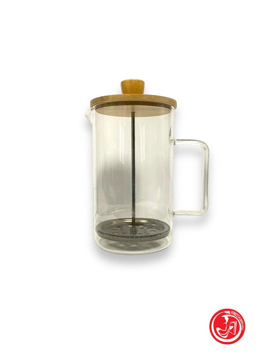 Glass teapot with infuser