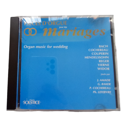 PIECES D'ORGUE pour des Mariages