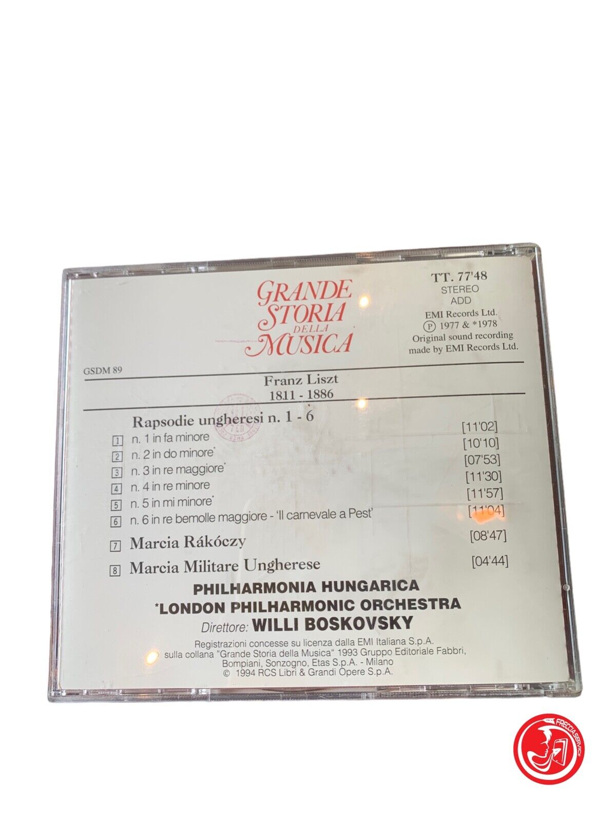 Listz - Rhapsodies hongroises n.1 -6