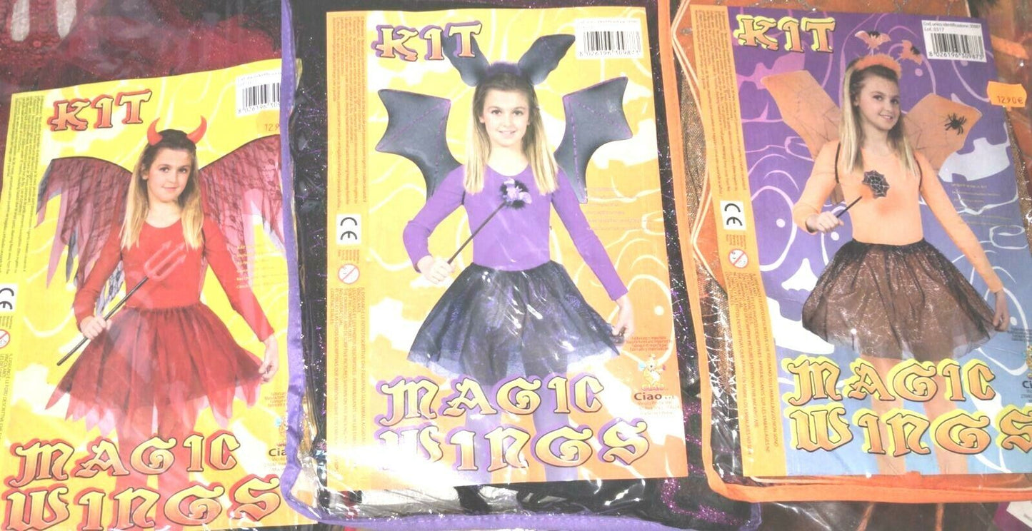 KIT HALLOWEEN FILLE MODÈLES ASSORTIS