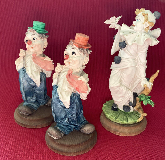 Statuettes de Clown en Céramique