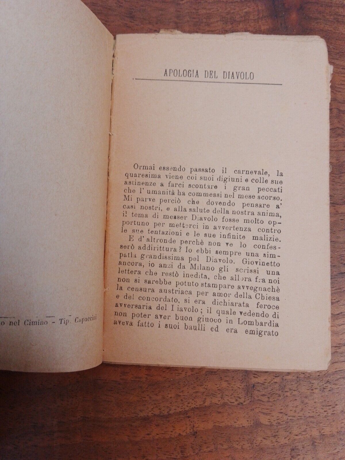 Apologie du diable - GB Ehrard - Laterza 1943 + discours L. Stefanoni 1893