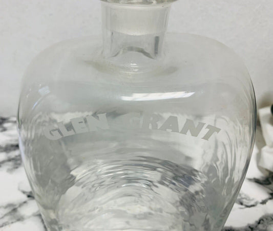 Empty bottle Glen Grant 