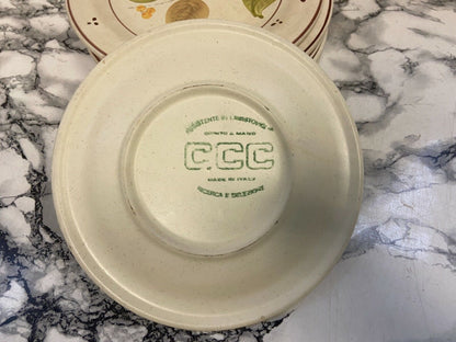 Plates - Hand painted CCC research and selection - Made in Italy