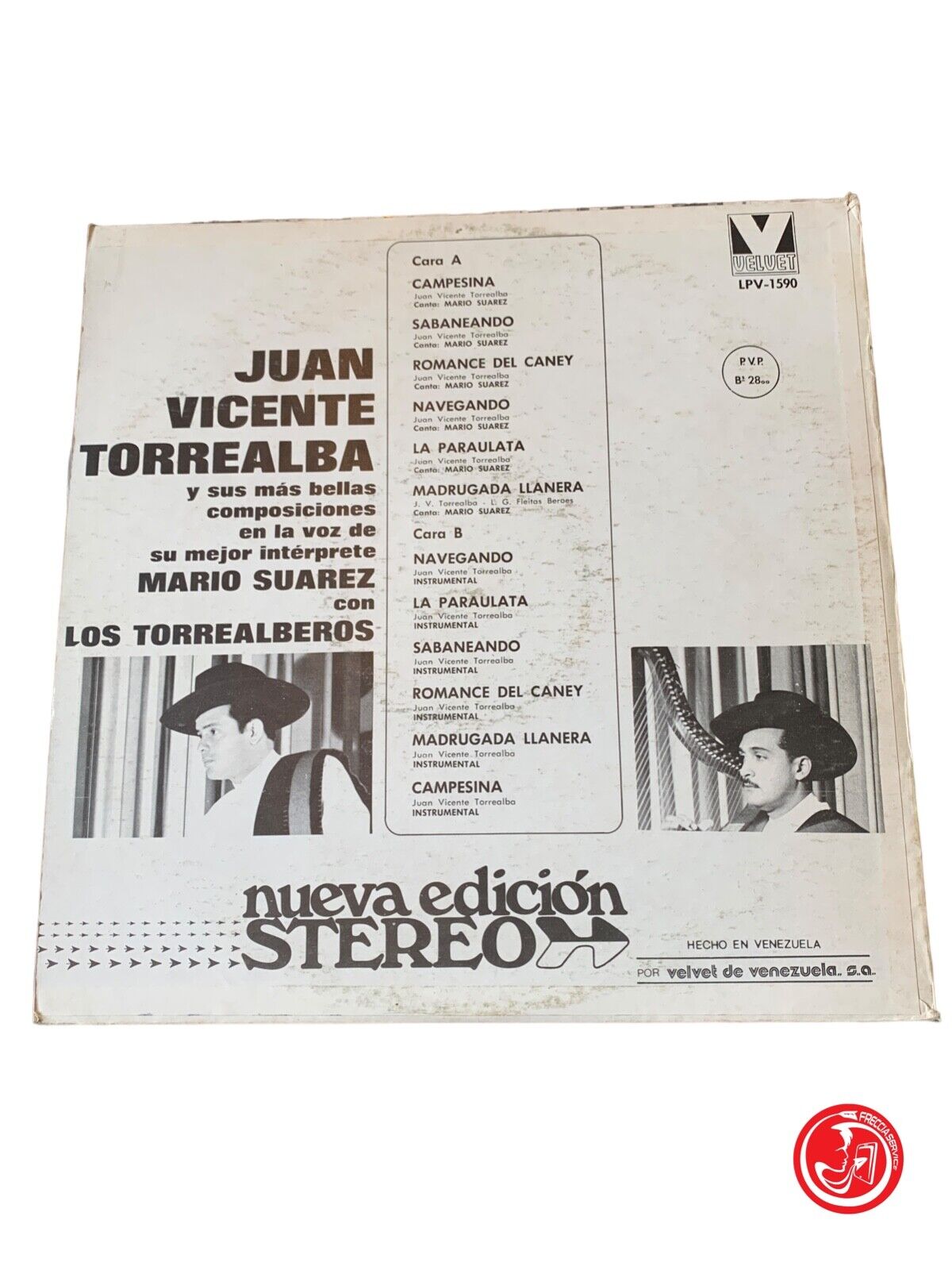 Juan Vicente Torrealba Y Sus Torrealberos Con Mario Suárez - Tonadas