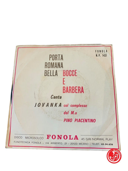 Jovanka  - Bocce E Barbera