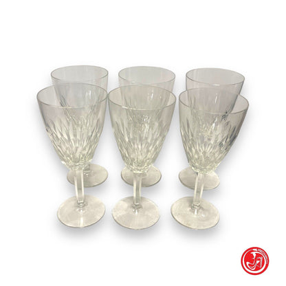 Service complet en cristal pour 6 personnes (24 verres)