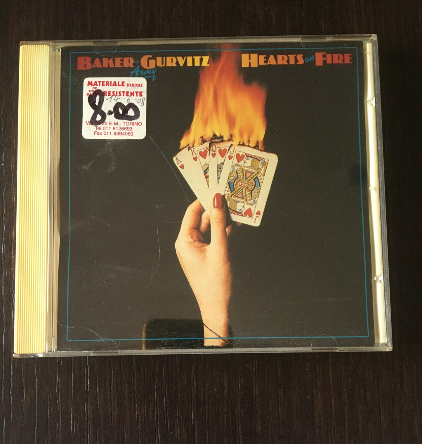 CD Baker Gurvitz Army - Hearts On Fire