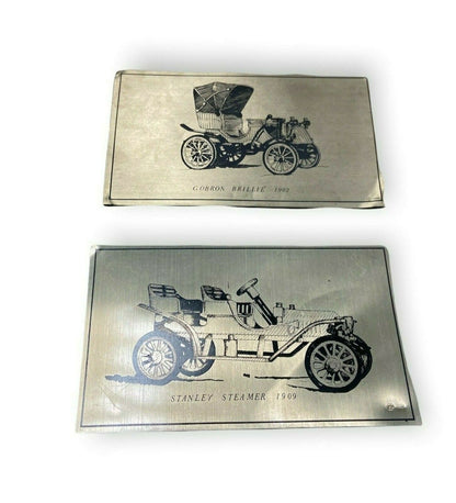 Collectible plates - antique cars