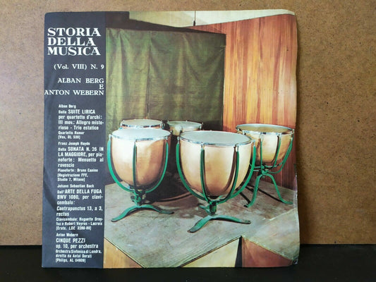 Storia Della Musica Vol. VIII N. 9 / Alban Berg e Anton Webern