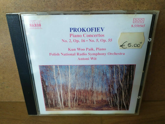 Prokofiev - Concertos pour piano n°2, Op.16 - N°5, Op.55 