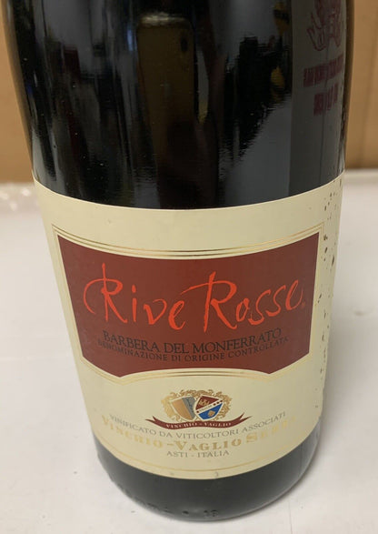 Barbera del Monferrato Frizzante  2002 Rive Rosse Vinchio-Vaglio Serra 75cl