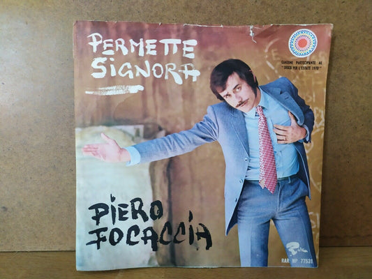 Piero Focaccia – Permettez-moi Madame 