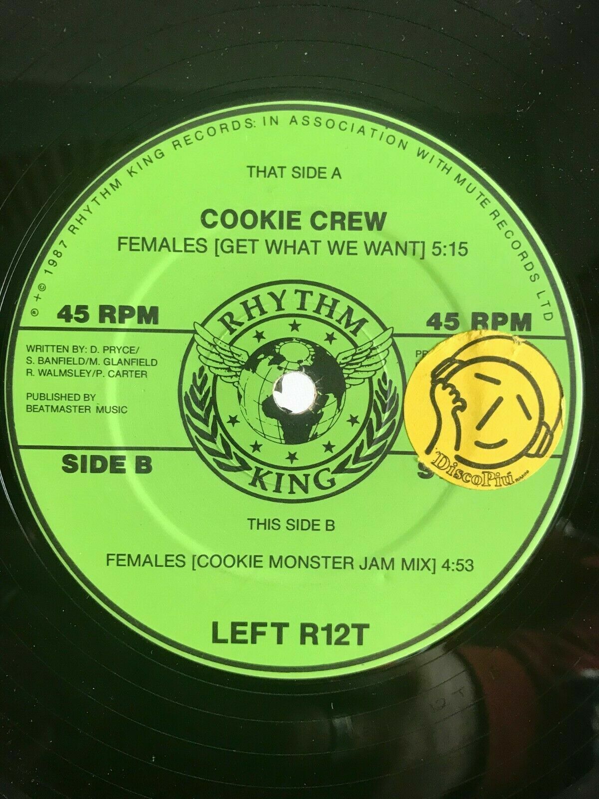 The Cookie Crew ‎– Females (Get What We Want)