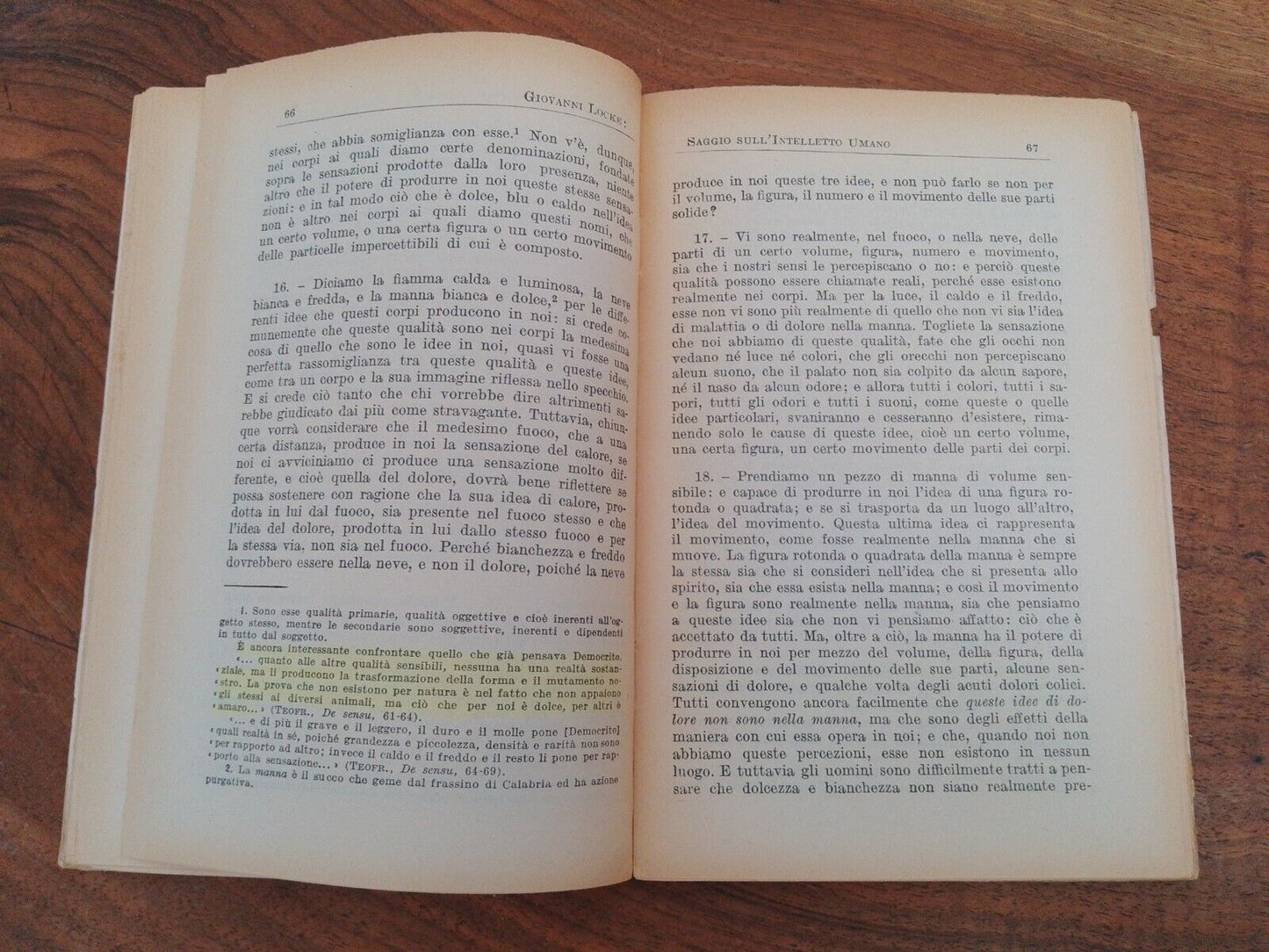 Saggio sull'intelletto umano, G. Locke, Signorelli ed., 1957