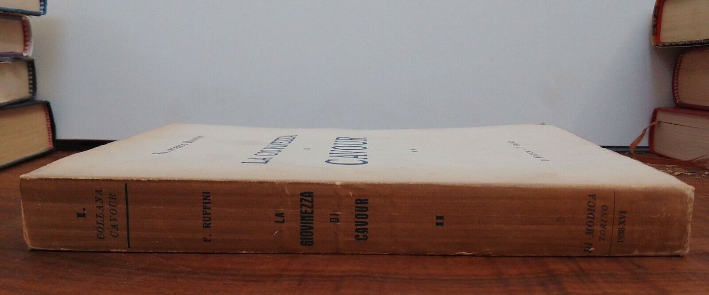 La Giovinezza Di Cavour, F.Ruffini, Di Modica, 1938