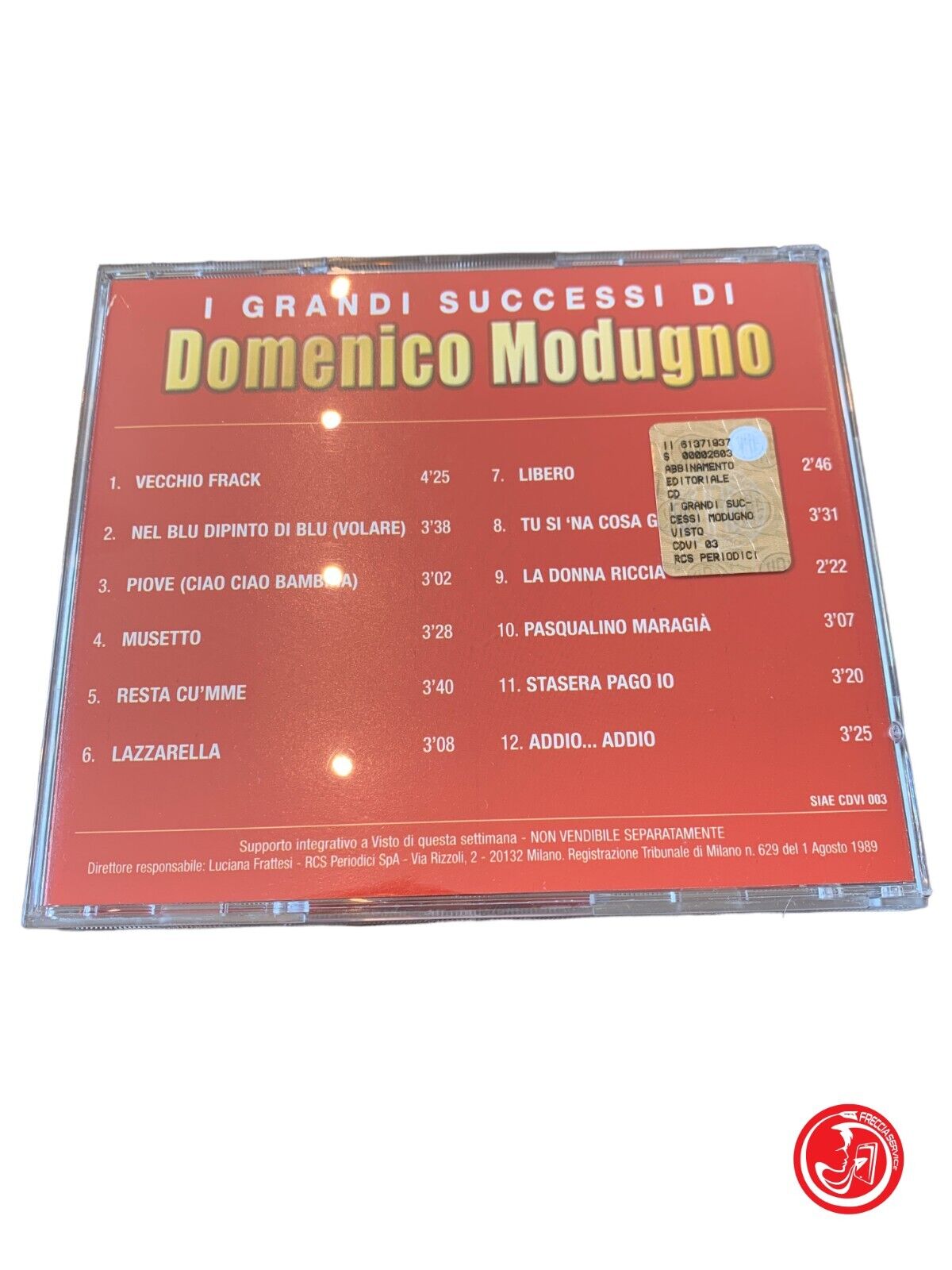 Domenico Modugno – I Grandi Successi Di Domenico Modugno