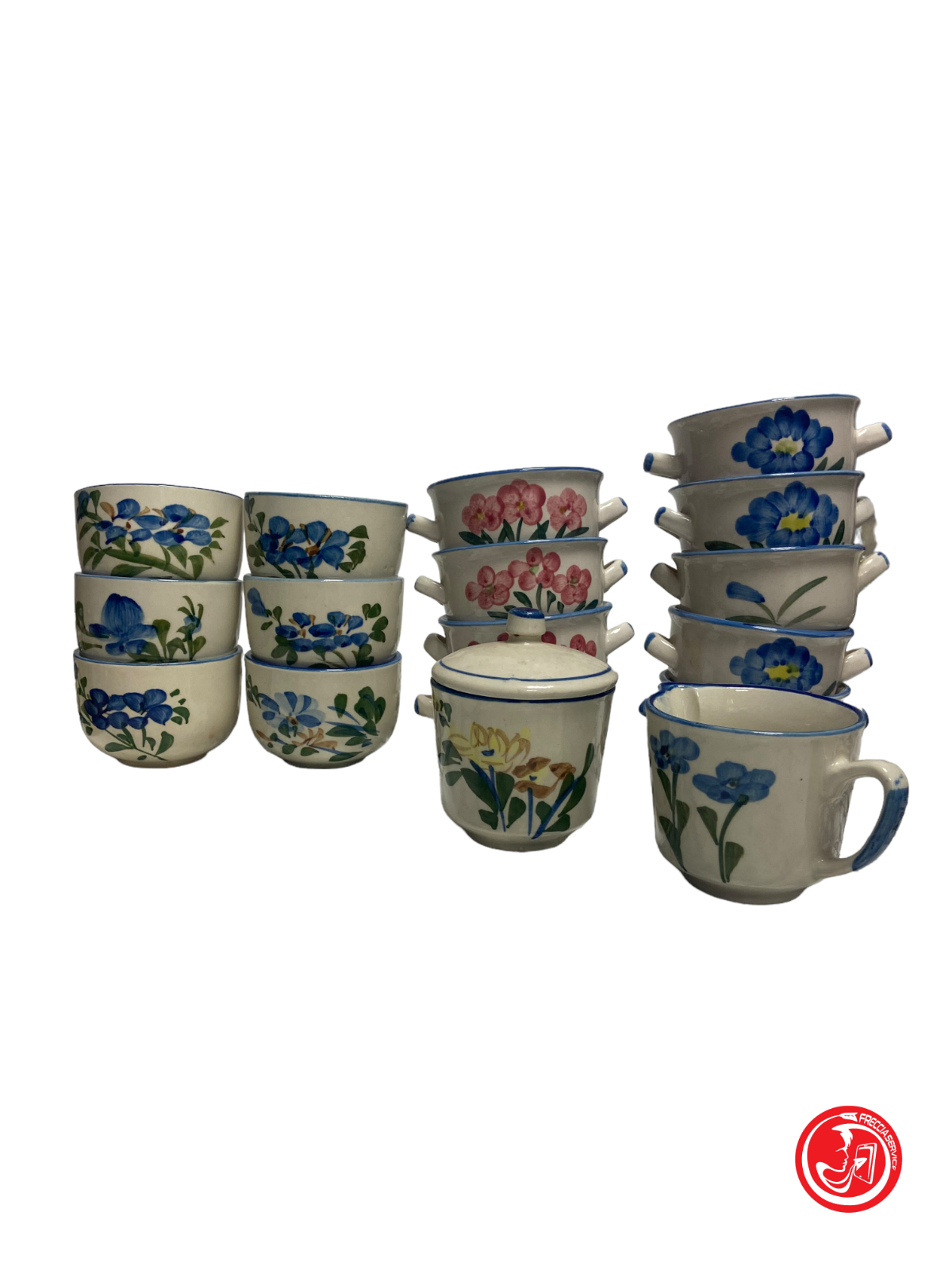 Ceramic tea set