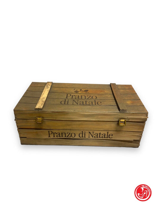 Coffret en bois "Déjeuner de Noël"