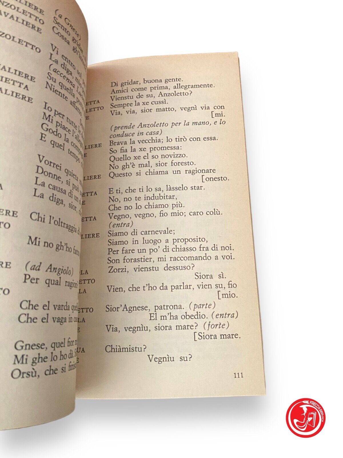 La petite place - C. Goldoni, Rizzoli 