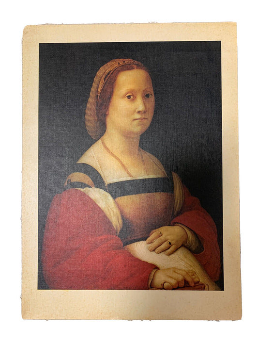 Print The pregnant woman - Raffaello Sanzio