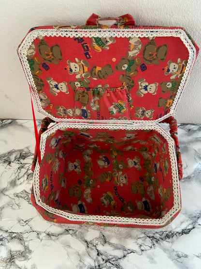 The Bears trunk in vintage fabric