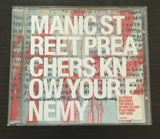 Manic Street Preachers - Know your enemy CD