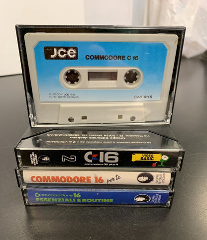 Cassette Videobasic Commodore 16