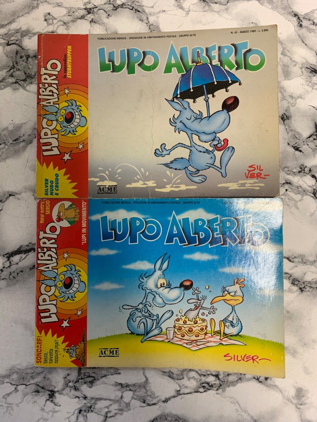 Fumetti lupo alberto 1989/1991