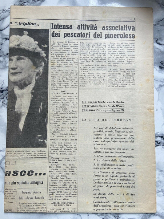 La stampa 25 maggio 1957 -Milano