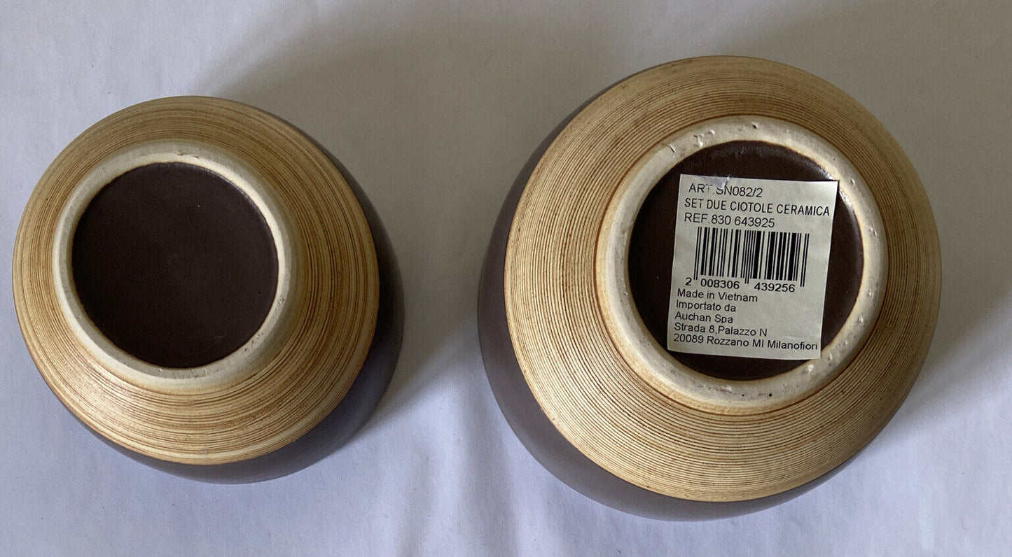 Set Di Ciotole Ceramica Made In Vietnam