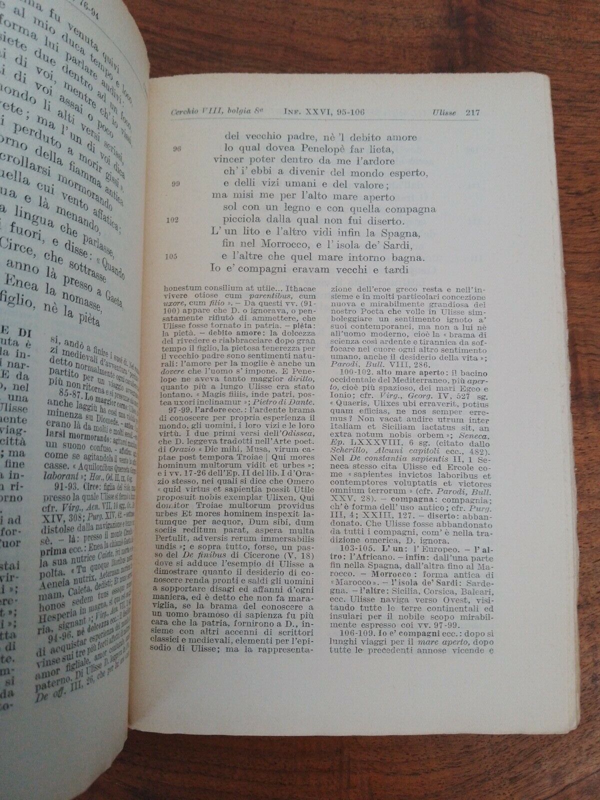LA DIVINA COMMEDIA, Dante ALIGHIERI,  HOEPLI 1929 raro