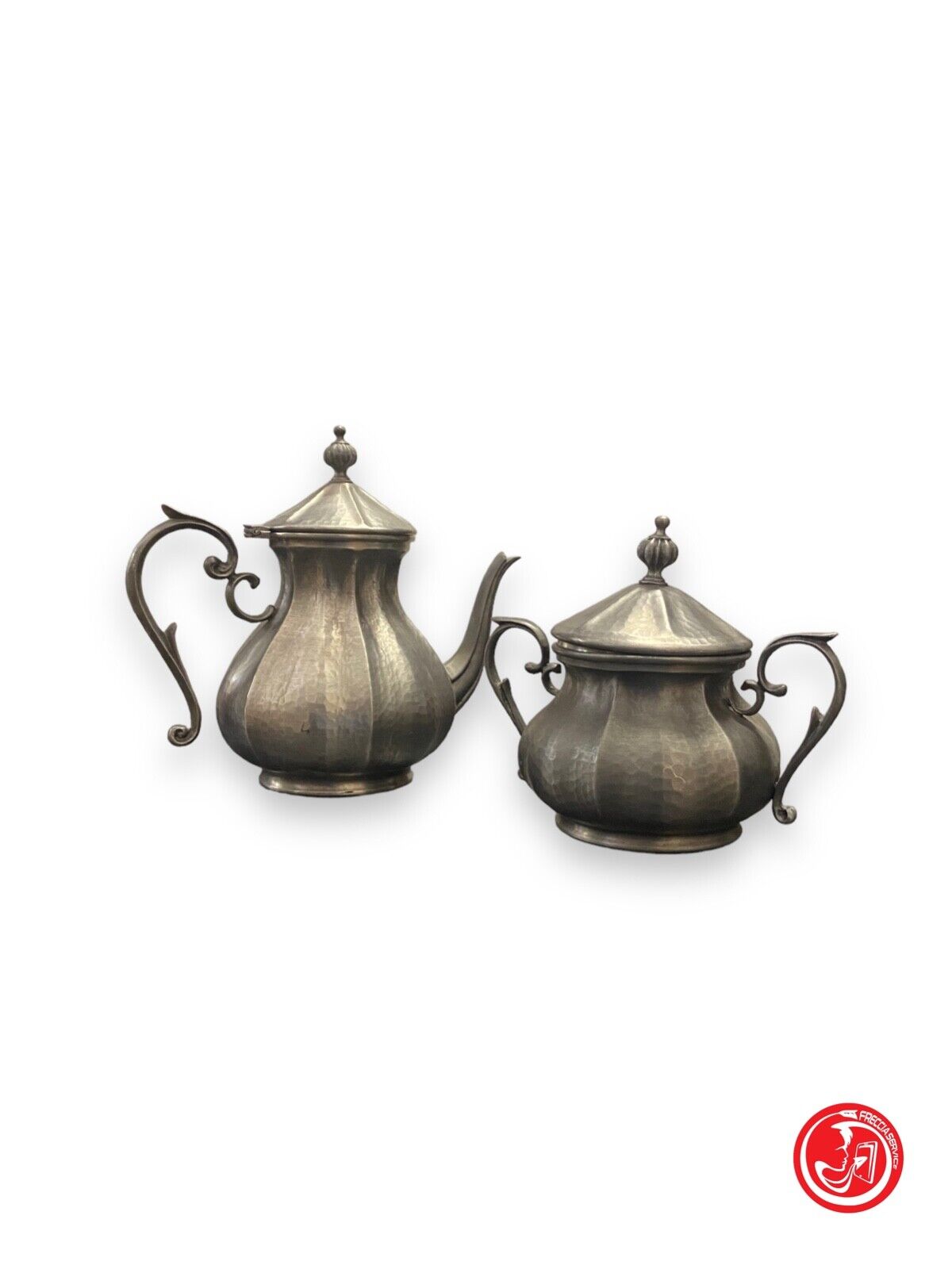 Pewter coffee set 