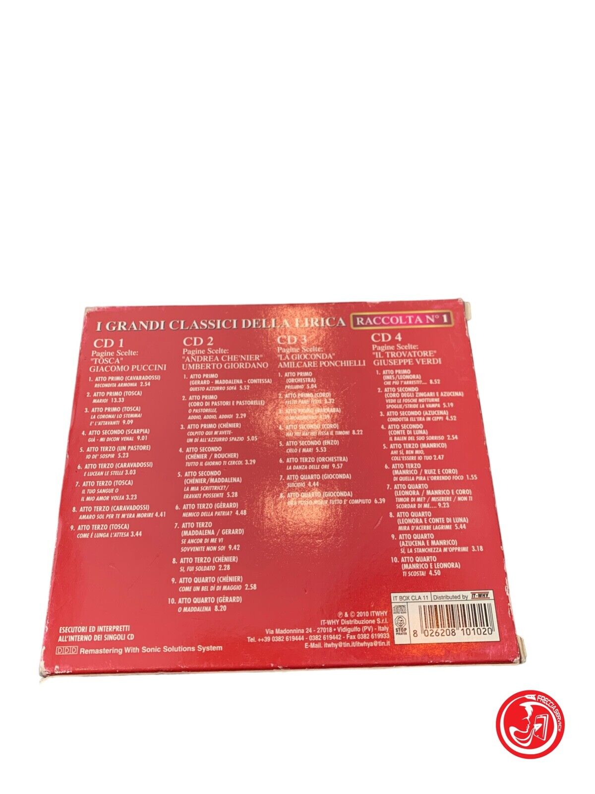 Les grands classiques de l'opéra - coffret 4cd