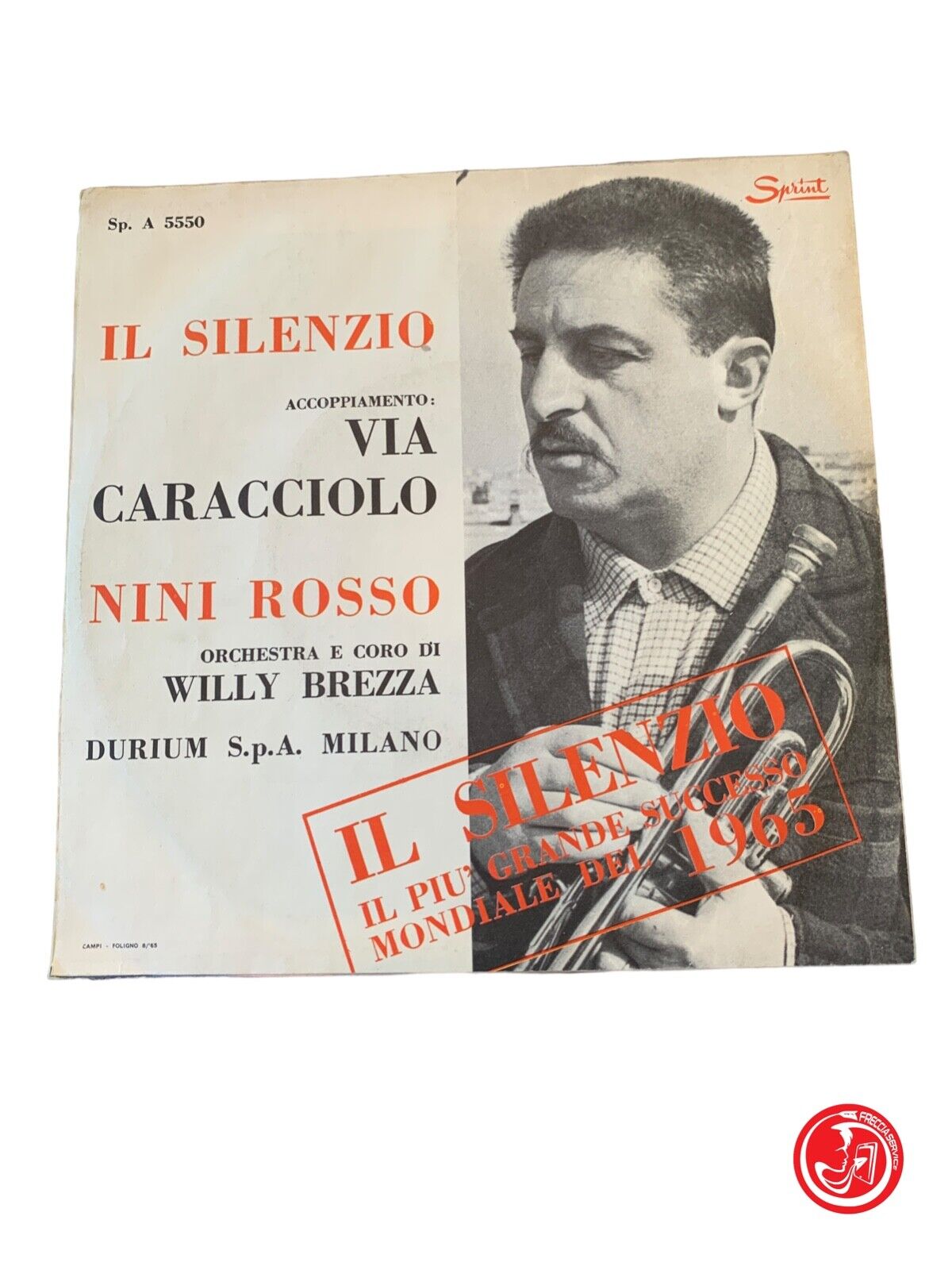 Nini Rosso - Le Silence / Via Caracciolo