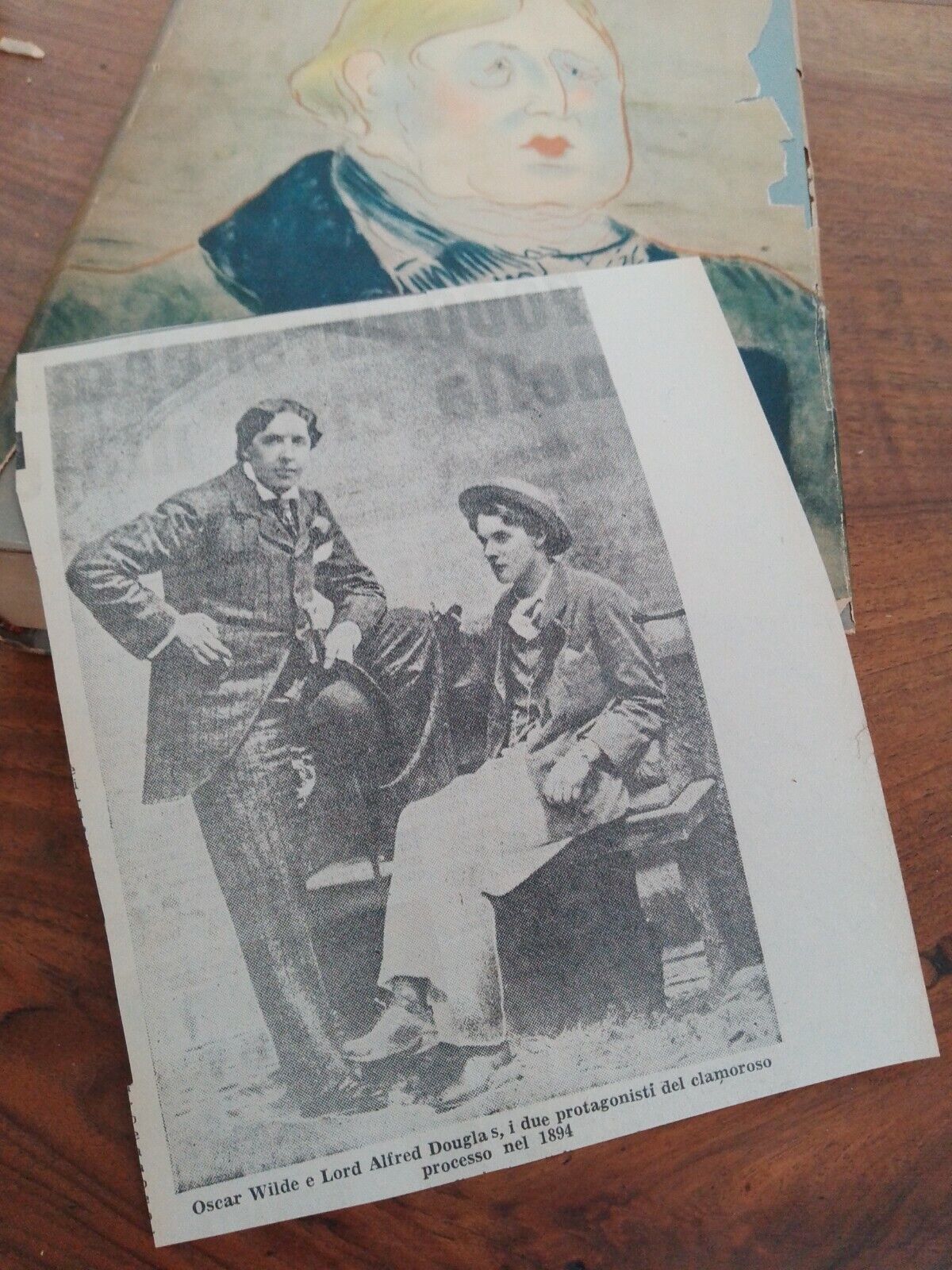 Tutte Le Opere Teatrali Di Oscar Wilde,1948+ ritaglio di giornale con foto