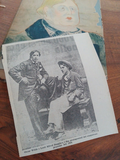 Tutte Le Opere Teatrali Di Oscar Wilde,1948+ ritaglio di giornale con foto