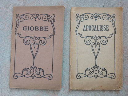 Giobbe - Apocalisse, Società biblica britannica e forestiera, Roma 1929-31