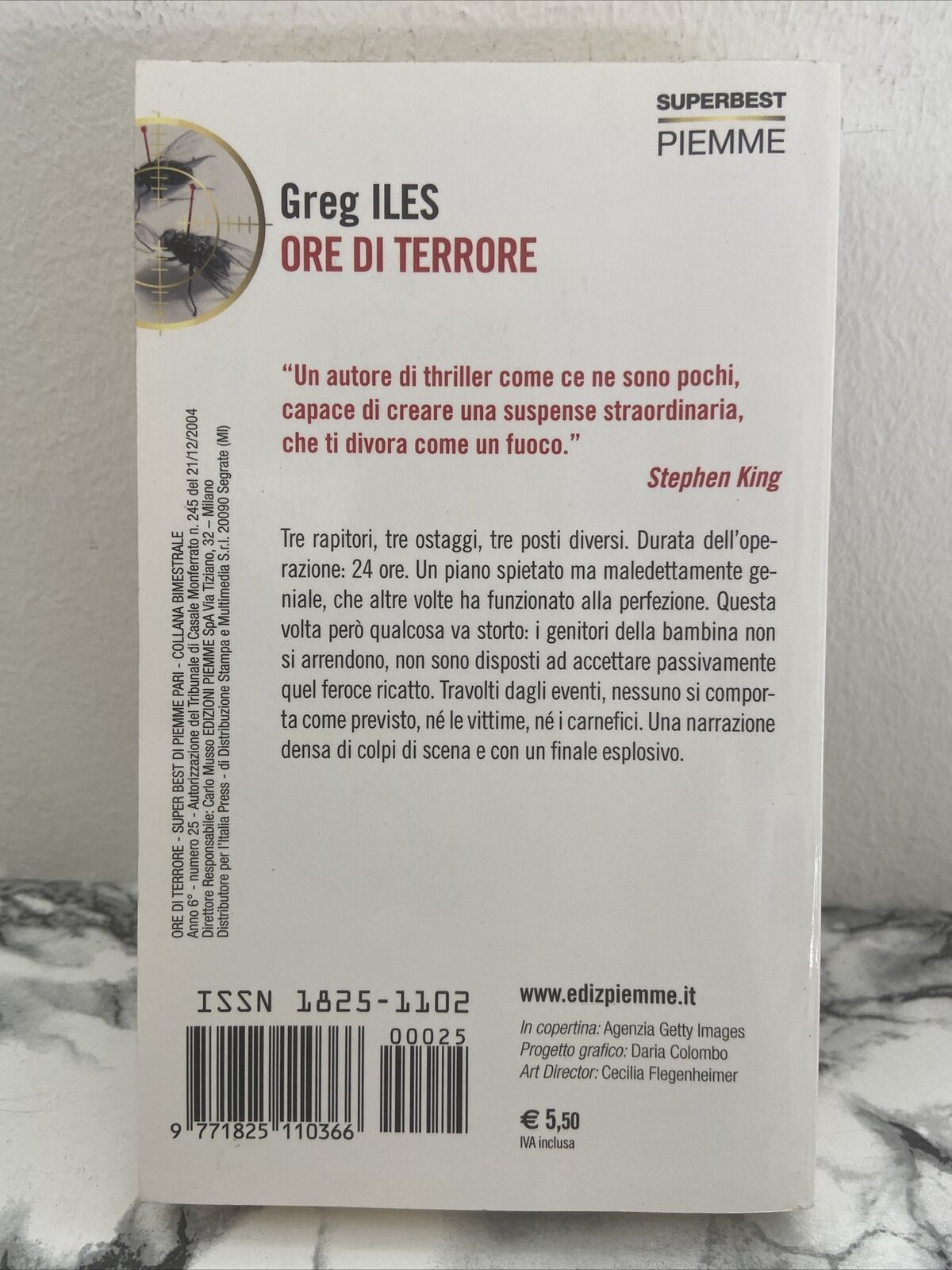 Heures de terreur - Greg Iles - Ed. Piemme