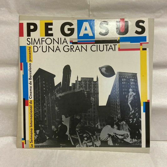 PEGASUS Simfonia D'Una Gran Ciutat ESPAGNE LP VINYLE 1986 NM Jazz Rock Fusion 