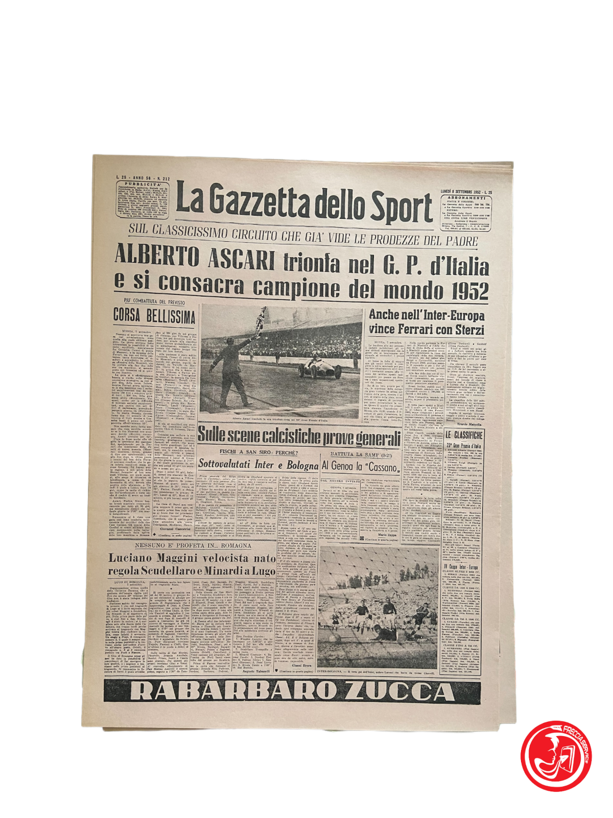 La gazzetta dello sport - 1956