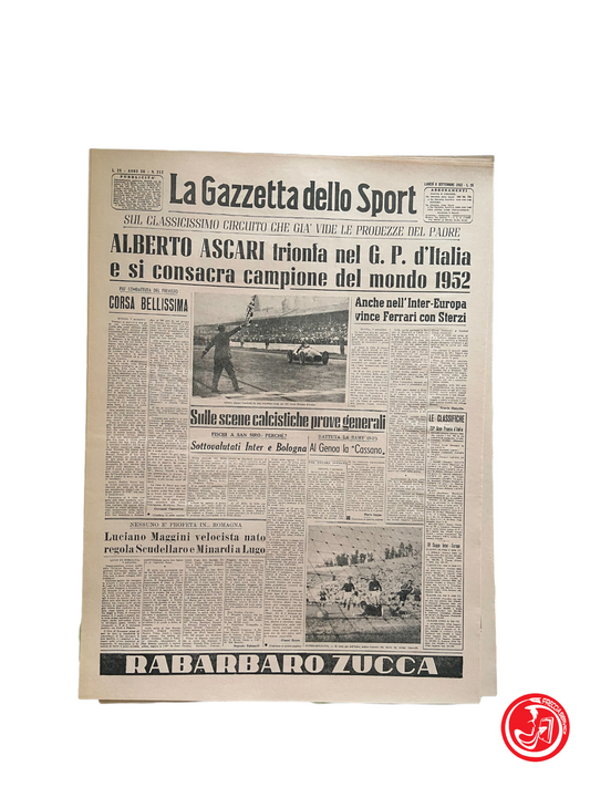 La gazzetta dello sport - 1956