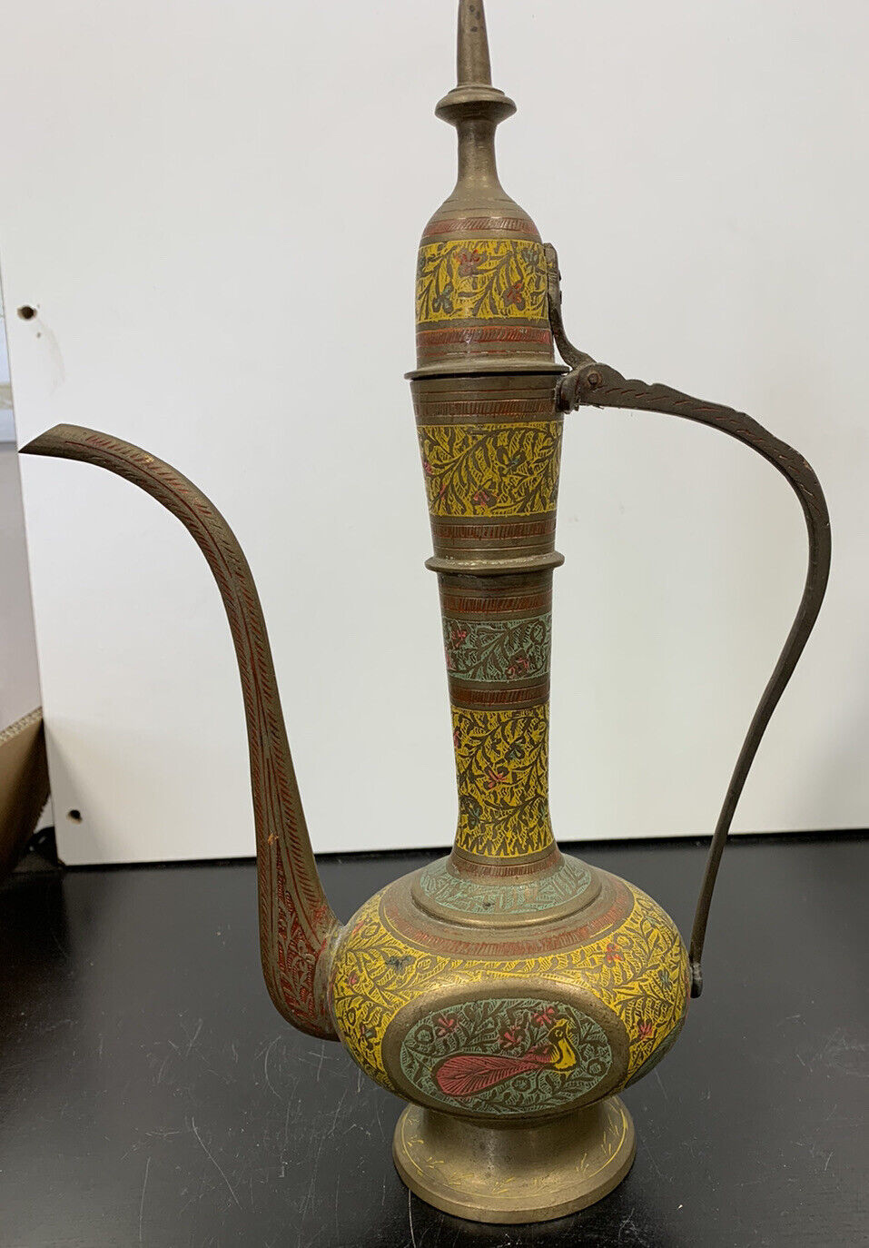 Indian brass teapot