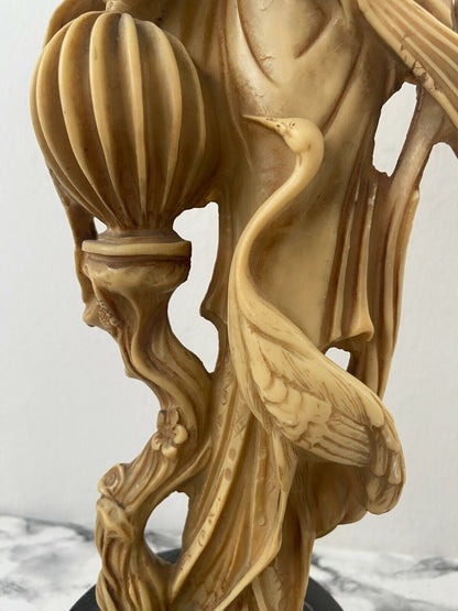 Japanese sculpture in resin