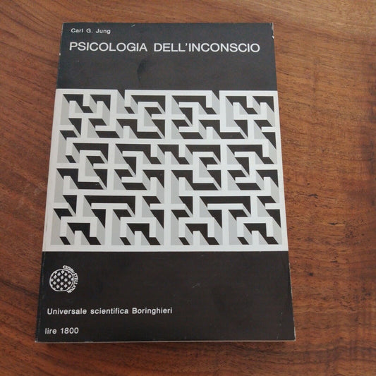 PSICOLOGIA DELL'INCONSCIO  JUNG CARL G.  BOLLATI BORINGHIERI 1968