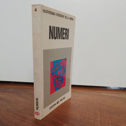 NUMERI - EDIZIONI PAOLINE 1974 NUOVISSIMA VERSIONE DELLA BIBBIA