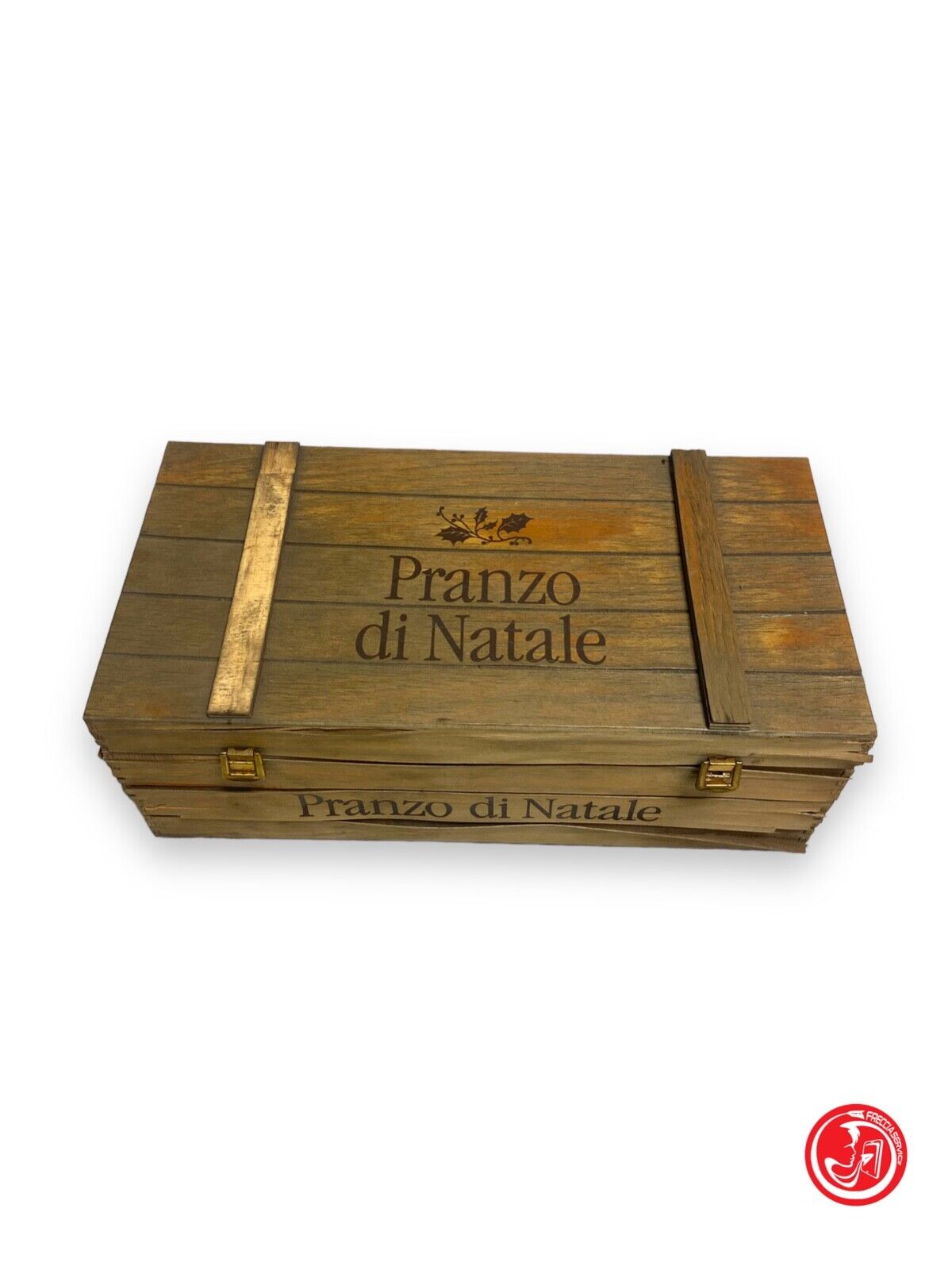 Coffret en bois "Déjeuner de Noël"