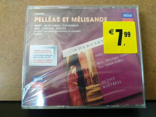 Debussy: Pelléas et Mélisande / Henry: Alliot-Lugaz / Cachemaille / OSM/DUTOIT