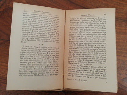Nascinbeni G. ; RICCARDO WAGNER ; Bietti 1939 – Profils n.33